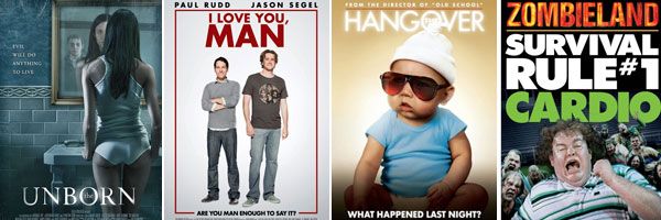 The Unborn, I Love You Man, The Hangover and Zombieland slice.jpg